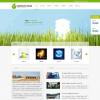节能灯企业网站源码_绿色环保公司网站模板