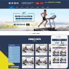 营销型健康科技健身器材体育用品类网站模板(带手机端)