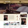响应式个人律师事务所法律资讯类网站模板(自适应手机端)