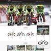 高端响应式休闲运动品牌自行车山地车类网站模板(自适应手机端)