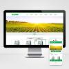 绿色生态农业种植类网站pbootcms模板(带手机端)