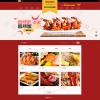 美食小吃招商餐饮加盟类网站pbootcms模板(带手机端)