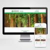 绿色木材木业加工类网站pbootcms模板(带手机站)